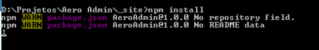 Downloading NPM dependencies